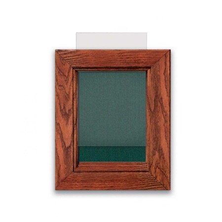 United Visual Products Outdoor Enclosed Combo Board, 48"x36", White Frame/White Porc & Keylime UVCB4836ODW-WHTPORC-KEYLIME